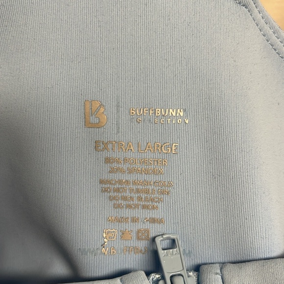 Buffbunny Blizzard Zip Up sports bra - Picture 4 of 10